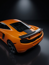 2011-2017 McLaren MP4-12C 650S 625C OEM Style Ducktail Rear Spoiler - Dry Carbon Fiber
