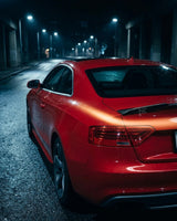 2012–2016 Audi A5 S-Line / S5 B8.5 Facelift Sportback Single Deck Rear Trunk Spoiler Wing – Carbon Fiber