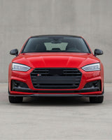 2017–2019 Audi A5 S-Line / S5 B9 Coupe & Sportback Front Lip Splitter – Carbon Fiber