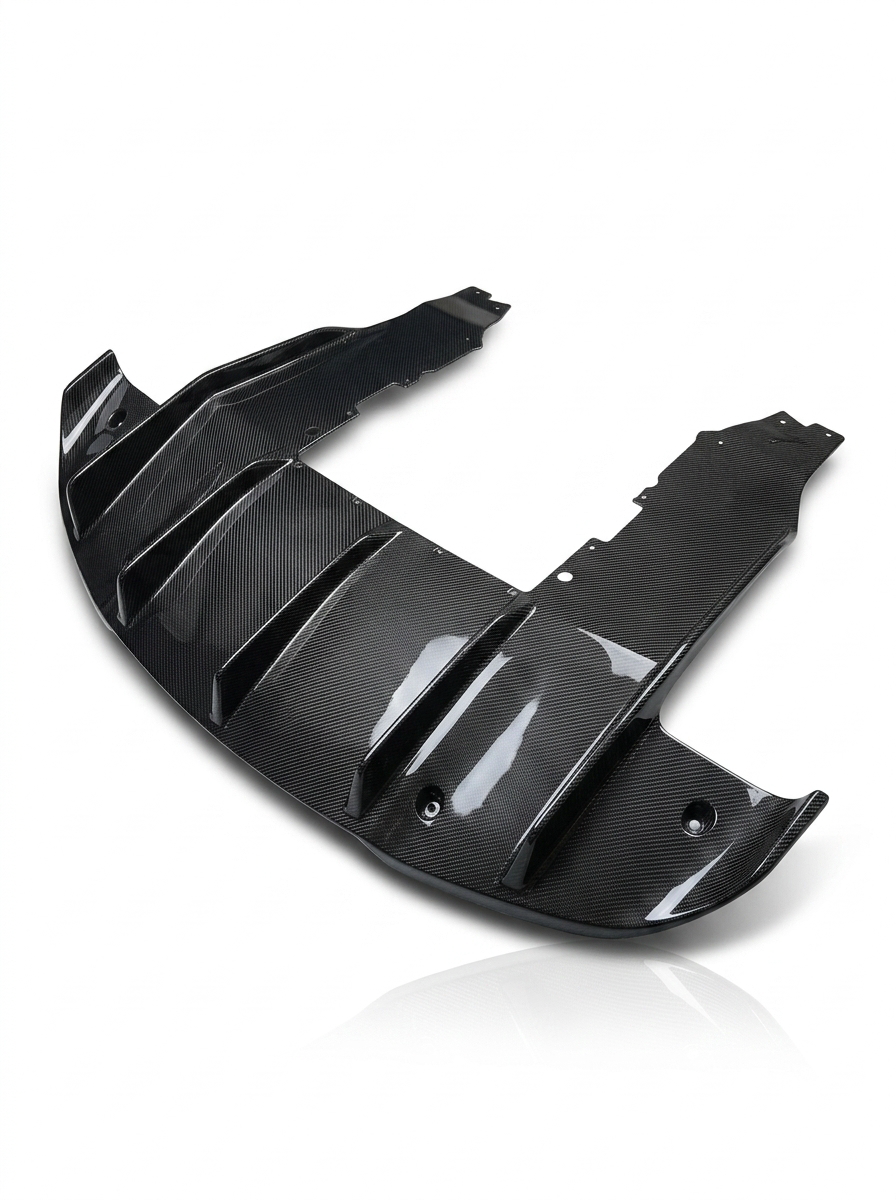 McLaren 720S Dry Carbon Fiber Rear Diffuser Bolt-On Body Kit