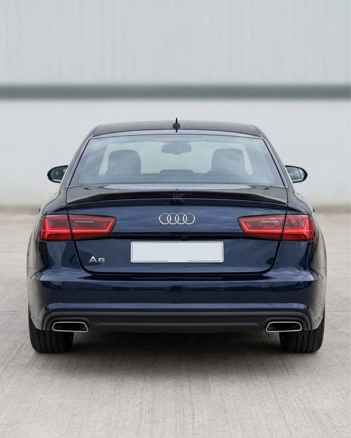 2012–2018 Audi A6 C7 4G Sedan Rear Trunk Spoiler – Carbon Fiber