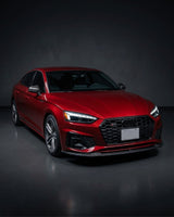 2020–2022 Audi A5 S-Line / S5 B9.5 Sportback & Coupe Front Spoiler Lip – Carbon Fiber