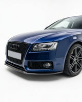 2009–2010 Audi A5 S-Line / S5 B8 Front Lip – Carbon Fiber