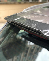 2016–2018 Audi Q7 S-Line / SQ7 4M Rear Roof Spoiler Extension – Carbon Fiber