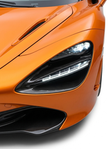 McLaren 720S Spider Dry Carbon Fiber Headlight Bezel Trim 2017 - 2019 Pair