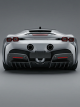 2019+ Ferrari SF90 OEM Style Bolt-On Rear Diffuser - Dry Carbon Fiber
