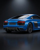 2016–2018 Audi R8 V10 & V10 Plus Coupe Custom Style Rear Bumper Lip Diffuser – Dry Carbon Fiber