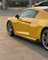 2017–2024 Audi R8 V10 / V10 GT Coupe 4S Gen 2 Side Skirts – Carbon Fiber