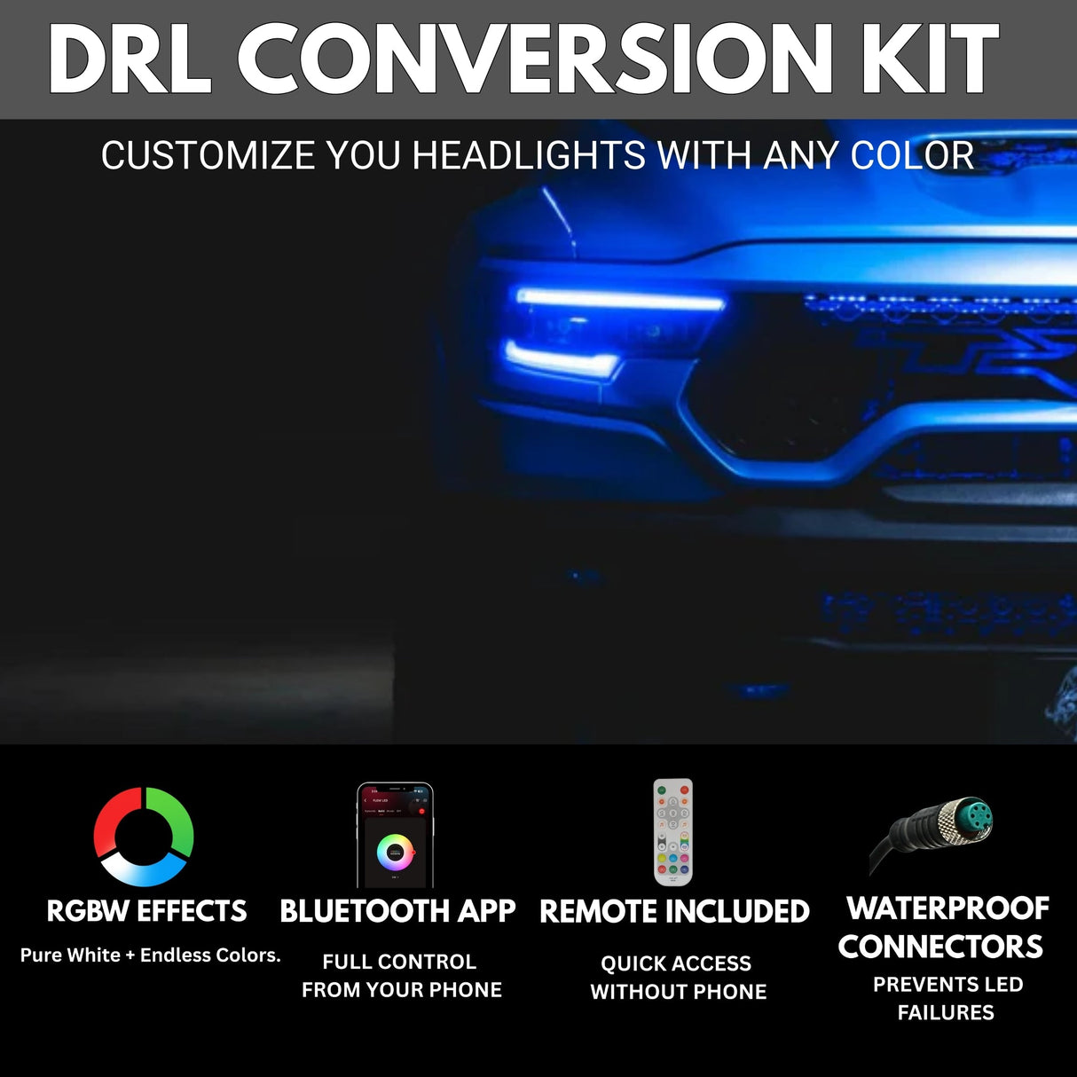 Ram 1500 / TRX RGBW DRL Boards (2019-2024)