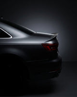 2017–2019 Audi A4 S-Line / S4 B9 Sedan Single Deck Rear Trunk Spoiler – Carbon Fiber