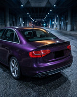 2013–2016 Audi A4 S-Line / S4 B8.5 Sedan Rear Trunk Lip Spoiler Wing – Carbon Fiber