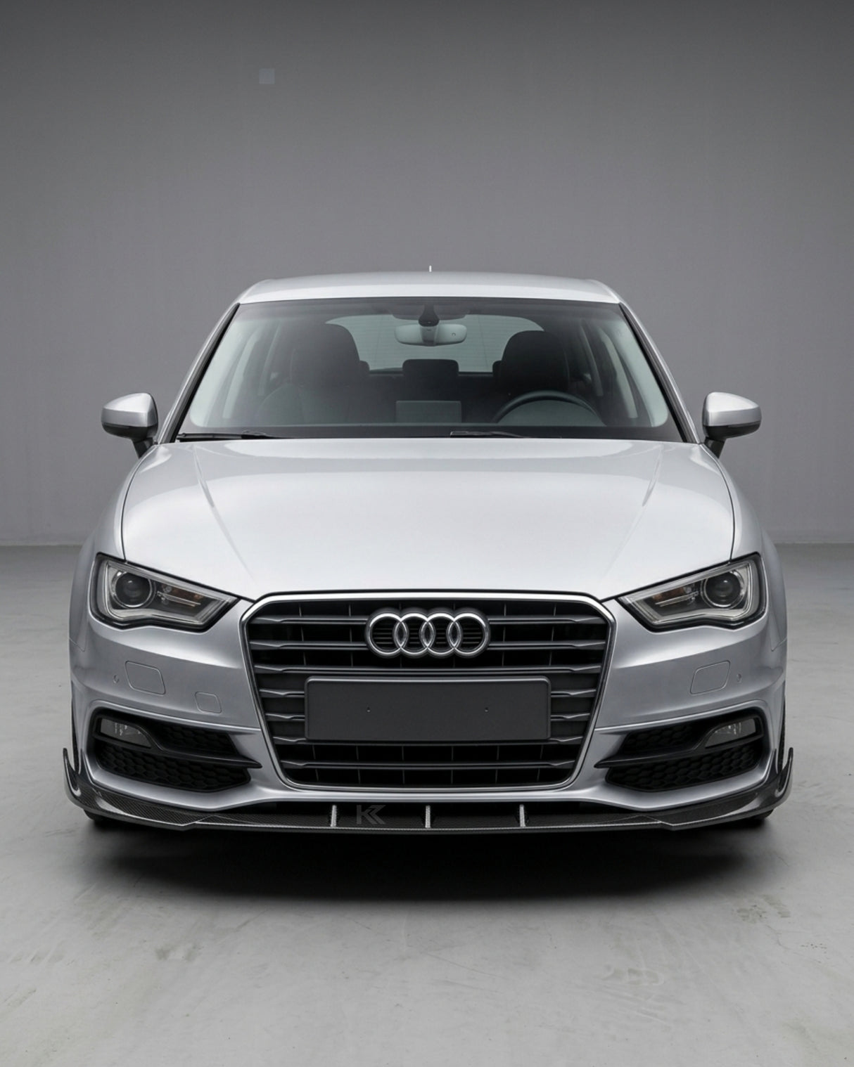 2014–2016 Audi A3 S-Line / S3 8V Hatchback Front Lip Splitter – Pre-Preg Dry Carbon Fiber