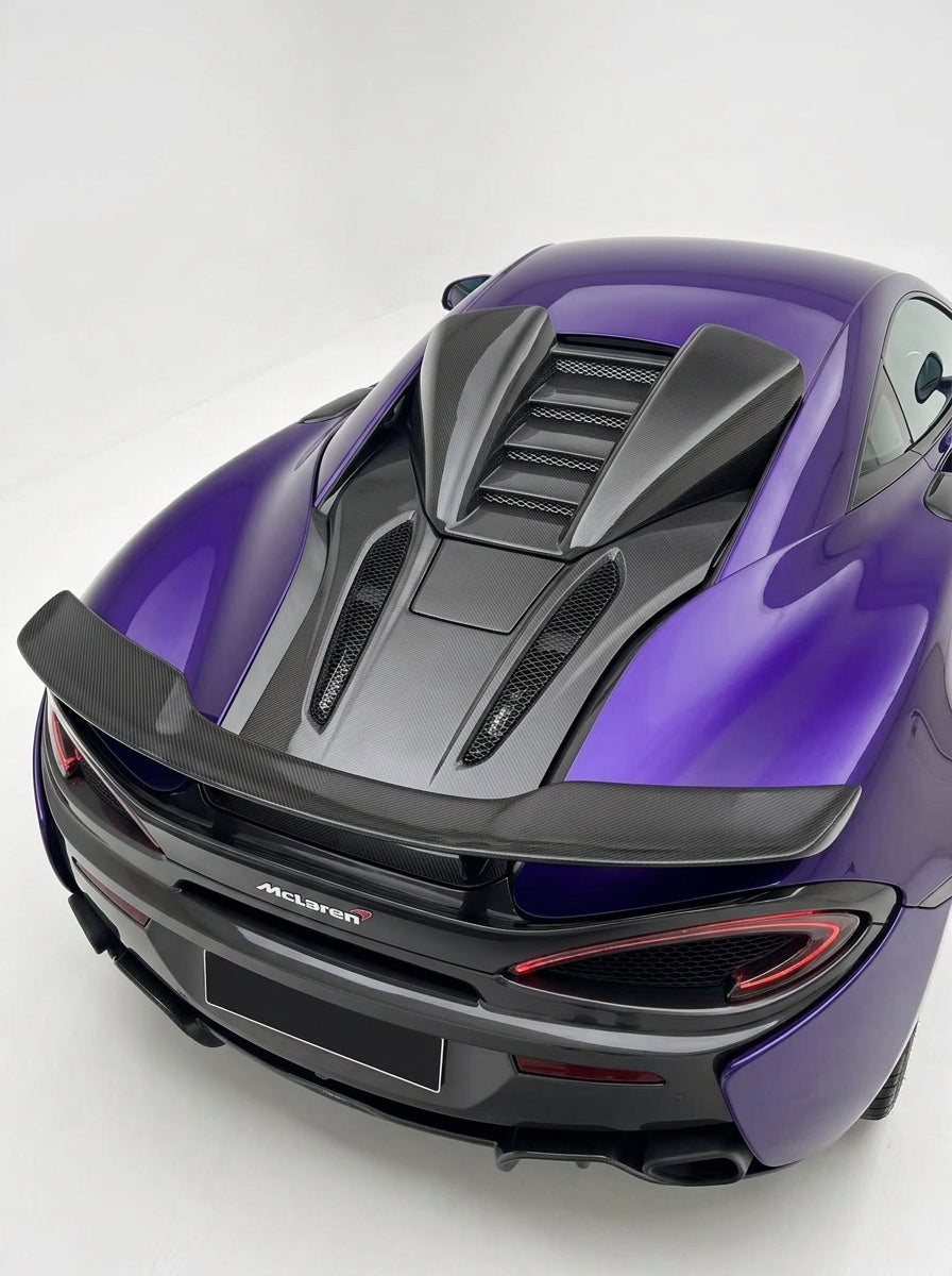 McLaren 540C 570S 570GT 600LT Dry Carbon Fiber Roof Air Intake Scoop 2015 - 2019