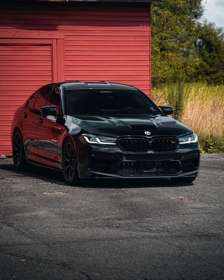 BMW 5 Series F90 M5 LCI CS Style Carbon Fiber Front Lip (2021+) - K2 Industries
