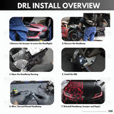 Toyota Supra RGBW DRL boards (2020-2024)
