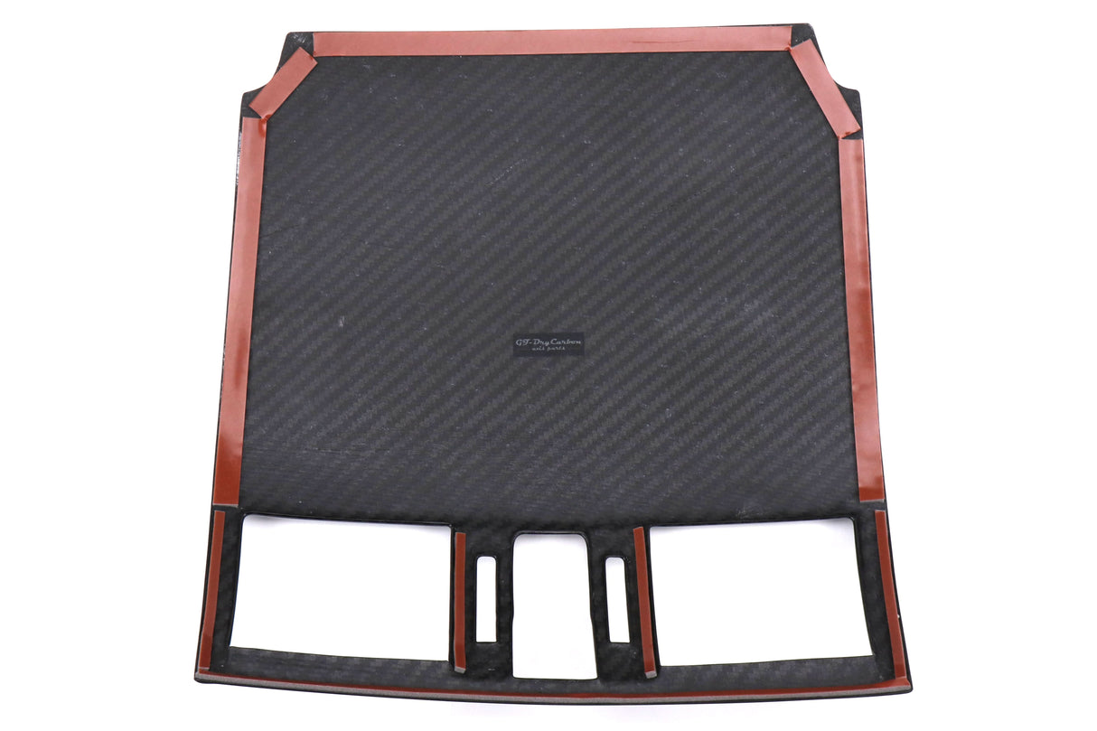 OLM LE Dry Carbon Fiber Center AC Trim Covers - 2015 Subaru WRX / STI / 2014 Forester / 2013-2014 Crosstrek