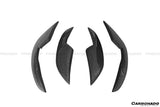 2015-2017 Audi RS7 BS Style Carbon Fiber Front Bumper Canards