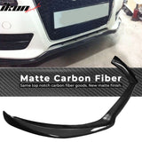 2014-2016 Audi A5 Quattro P Front Bumper Lip Spoiler Cabon Fiber