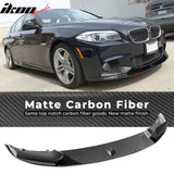 2011-2016 BMW F10 M-Tech M Sport P Front Bumper Lip Carbon Fiber CF
