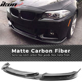 2011-2016 BMW F10 M Sport HM Front Bumper Lip Spoiler Carbon Fiber CF