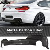 2012-2017 BMW F12 F13 640i MT M Sport OE Rear Diffuser Carbon Fiber CF