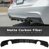 2012-2018 F30 335 Dual Exhaust M Sport P Rear Diffuser Carbon Fiber CF