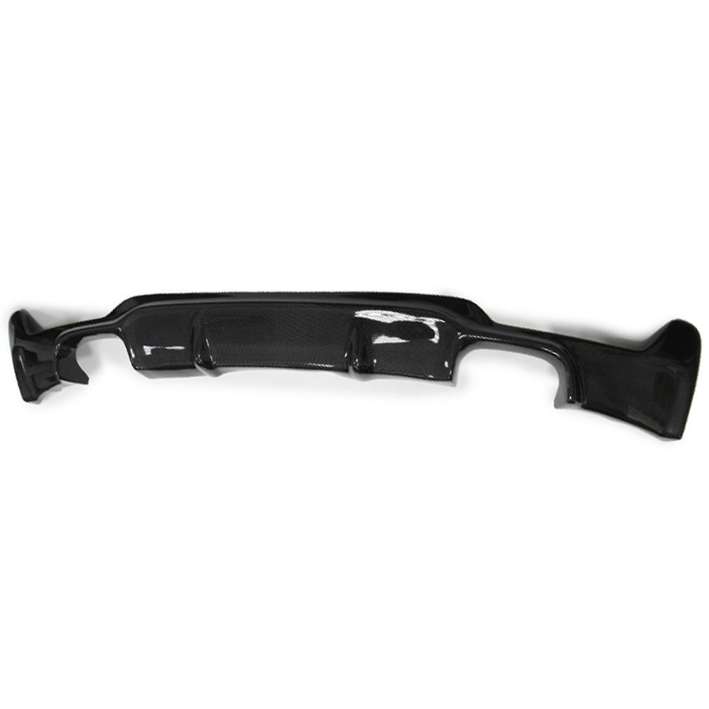 2014-2020 BMW F32 F33 3D Style Rear Bumper Lip Diffuser Carbon Fiber