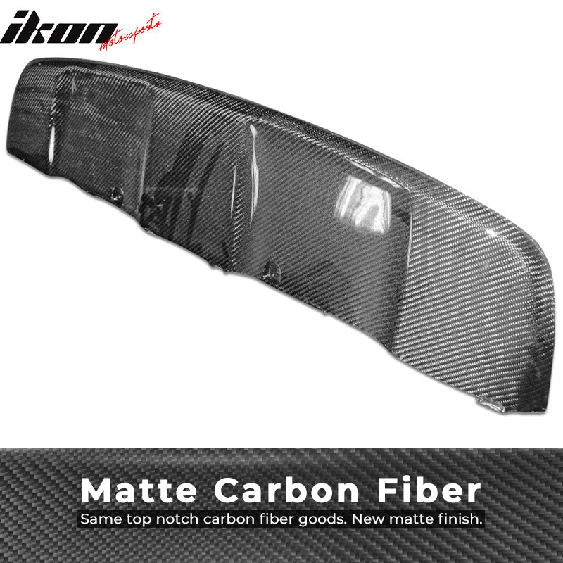 2008-2014 BMW E71 X6 OE Rear Lip Diffuser Skid Plate Carbon Fiber CF