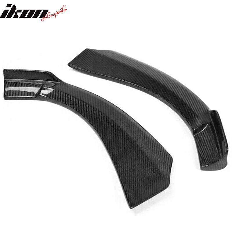 2014-2016 Benz C117 Sports AMG PH Front Lip Splitters Carbon Fiber CF