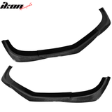 2012-2015 Benz W204 C63 AMG GH Style Front Bumper Lip Carbon Fiber CF