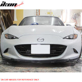 2016-2020 Mazda MX5 Miata GV Style Front Bumper Lip Carbon Fiber