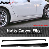 2016-2020 Mazda MX5 Miata CS Style Side Skirts Carbon Fiber