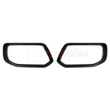 Real Carbon Fiber Interior Door Handle Trim Covers For 2021+ Ford Bronco