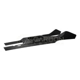 Real Carbon Fiber Center Console Trim Cover for 2024+ Ford Mustang