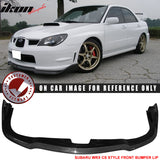 2006-2007 Subaru Impreza WRX STI CS Style Front Lip Carbon Fiber