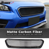 2015-2017 Subaru WRX STI CS Style Front Bumper Grille Carbon Fiber