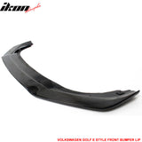 2010-2014 Volkswagen Golf 6 R20 DP Style Front  Lip Carbon Fiber