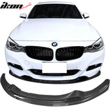 2014-2016 BMW F34 M Sport M-Tech 3D Front Bumper Lip Carbon Fiber CF