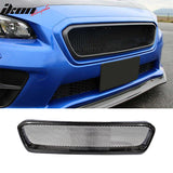 2015-2017 Subaru WRX STI CS Style Front Bumper Grille Carbon Fiber