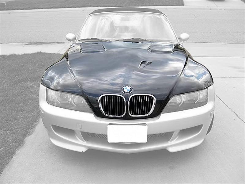 BMW 3 Series Z3 (E36/7 Roadster - E36/8 Coupe) MT Style Carbon Fiber Hood (1996 - 2002) - K2 Industries