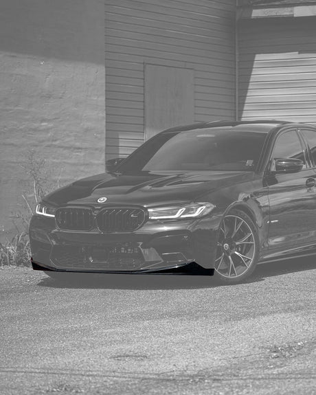 BMW 5 Series F90 M5 LCI CS Style Carbon Fiber Front Lip (2021+) - K2 Industries