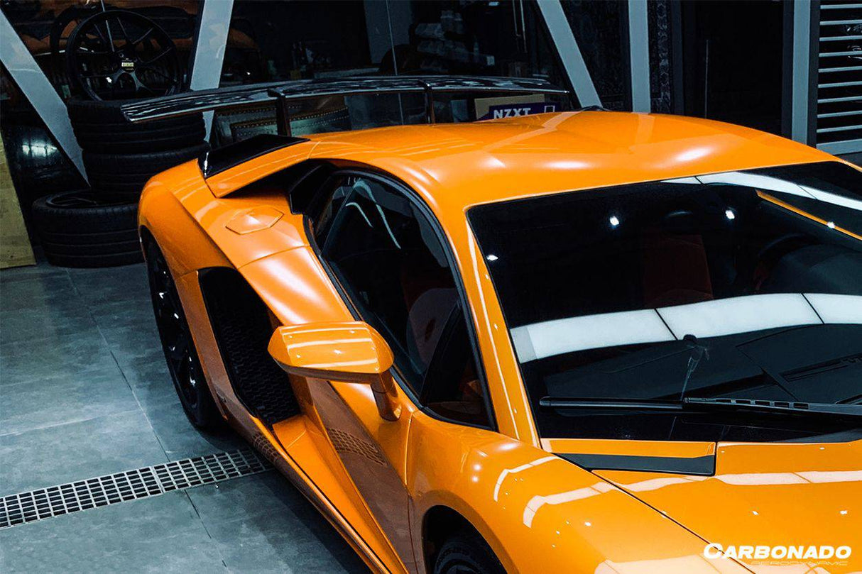 2011-2022 Lamborghini Aventador LP700 LP750 LP740 LP720 LP780 Coupe  Roadster SV Style Trunk Wing
