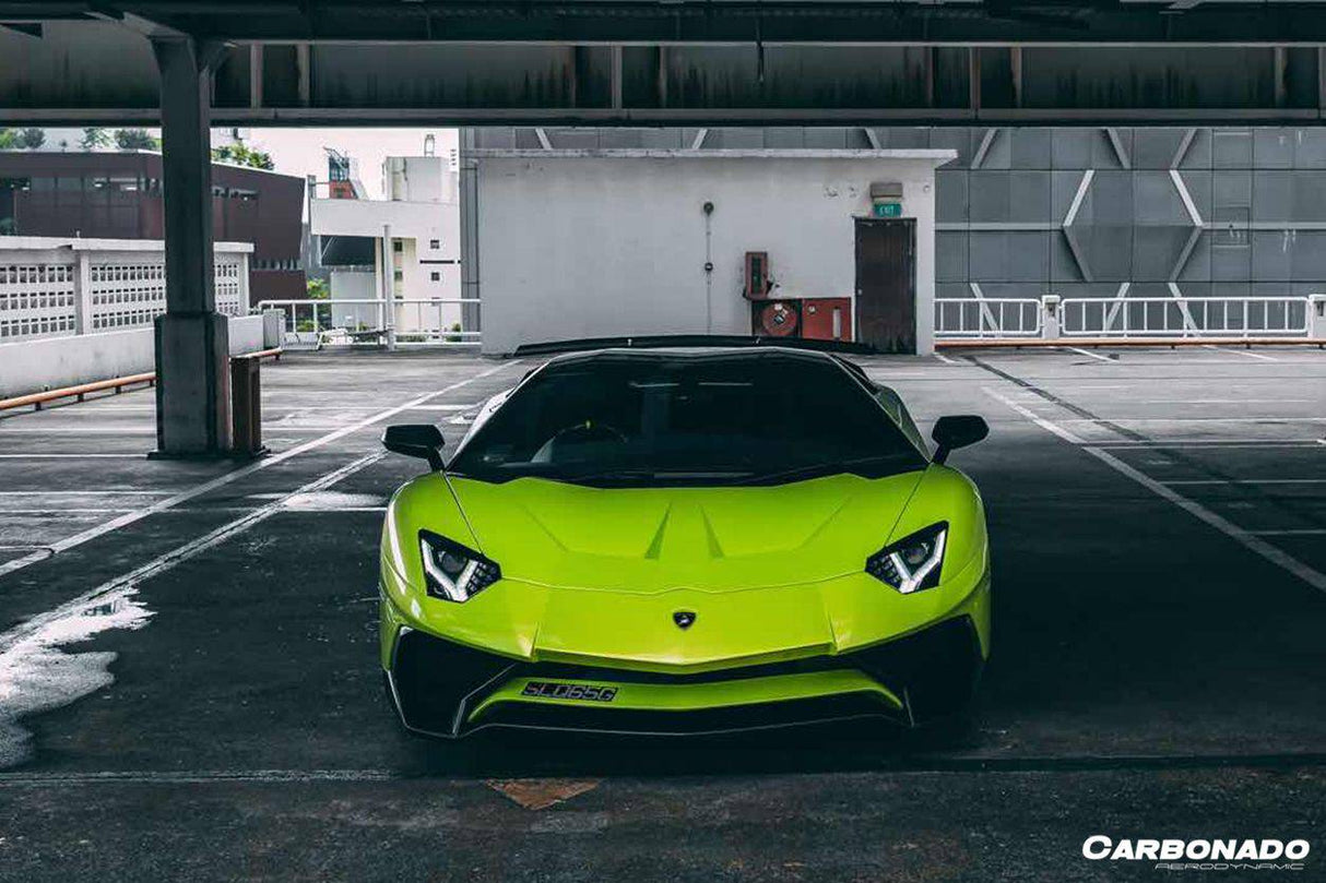 2011-2016 Lamborghini Aventador LP700 LP740 Coupe  Roadster SV Style Front Bumper