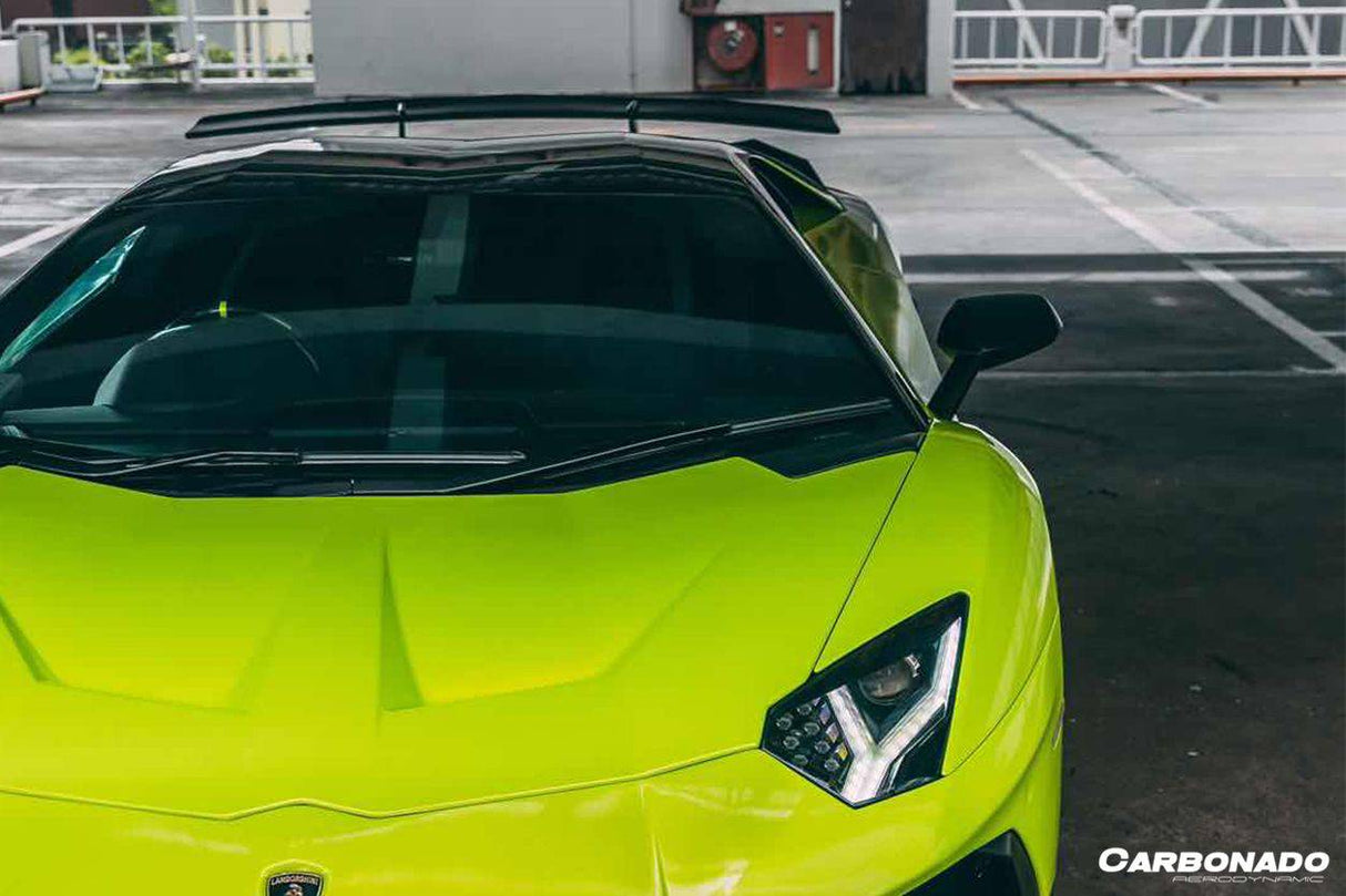 2011-2022 Lamborghini Aventador LP700 LP750 LP740 LP720 LP780 Coupe  Roadster SV Style Trunk Wing