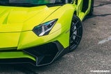 2011-2016 Lamborghini Aventador LP700 LP740 Coupe  Roadster SV Style Front Bumper