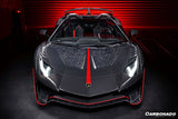 2011-2022 Lamborghini Aventador Dry Carbon Fiber Mirror Cover Replacement Carbonado (OEM)| LP700, LP720, LP740, LP750, ,SVJ