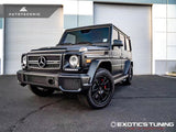 AutoTecknic Carbon Fiber Front Bumper Bull Bar Cover  - Mercedes-Benz W463 G-Class