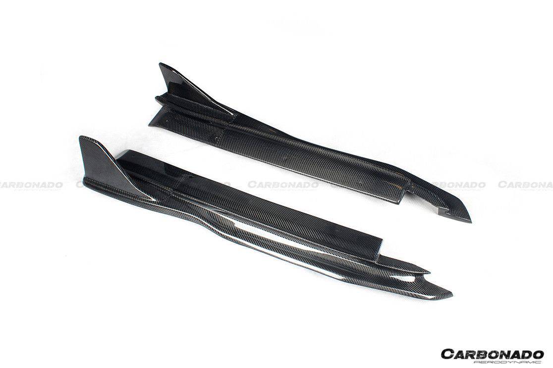 2017-2025 Porsche 718 Cayman Boxster AM Style Carbon Fiber Side Skirts