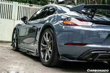 2017-2025 Porsche 718 Cayman Boxster AM Style Carbon Fiber Rear Lip
