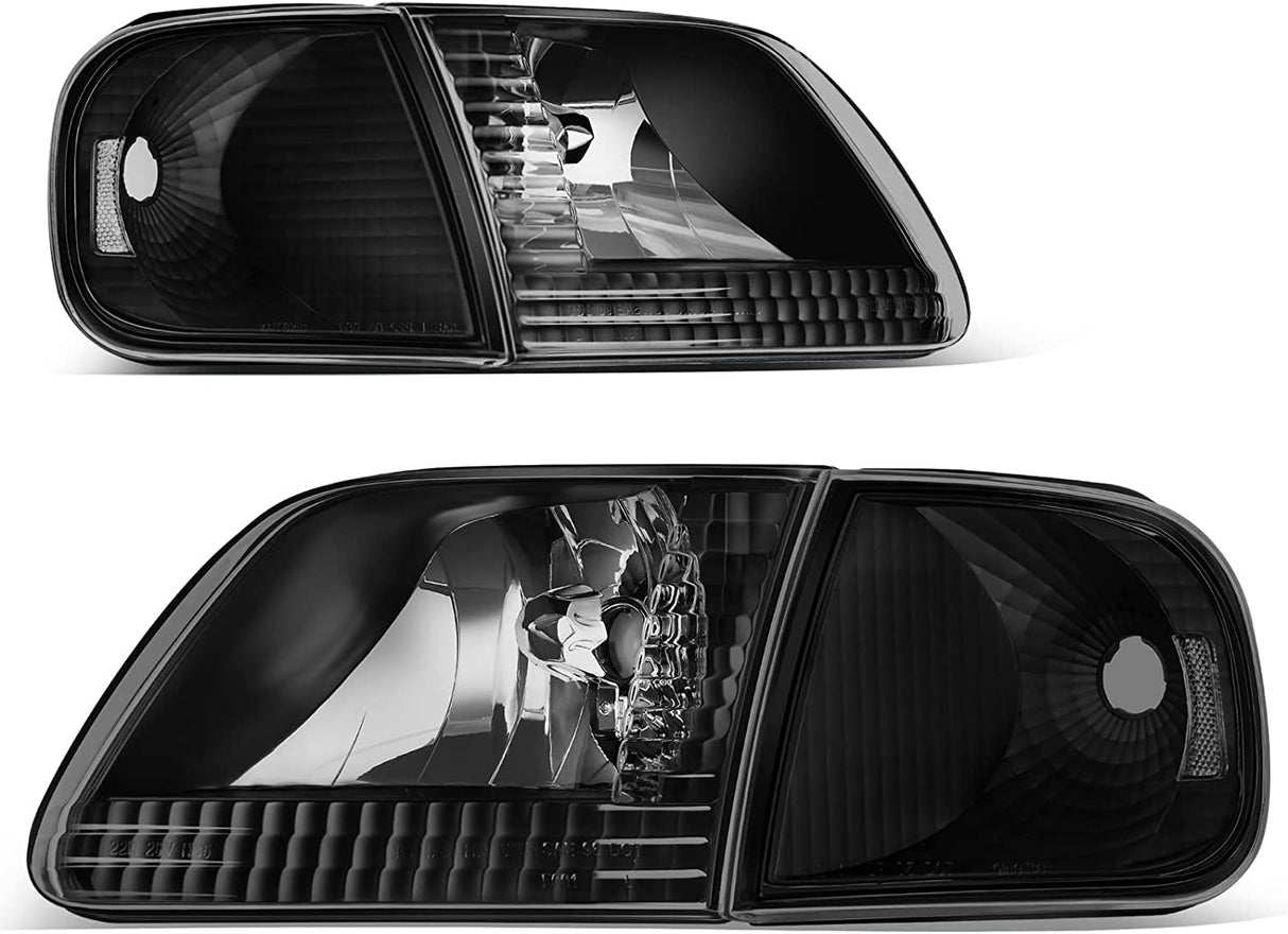 Headlight Assembly Replacement Fits 9703 Ford F1509702 Expedition Pickup